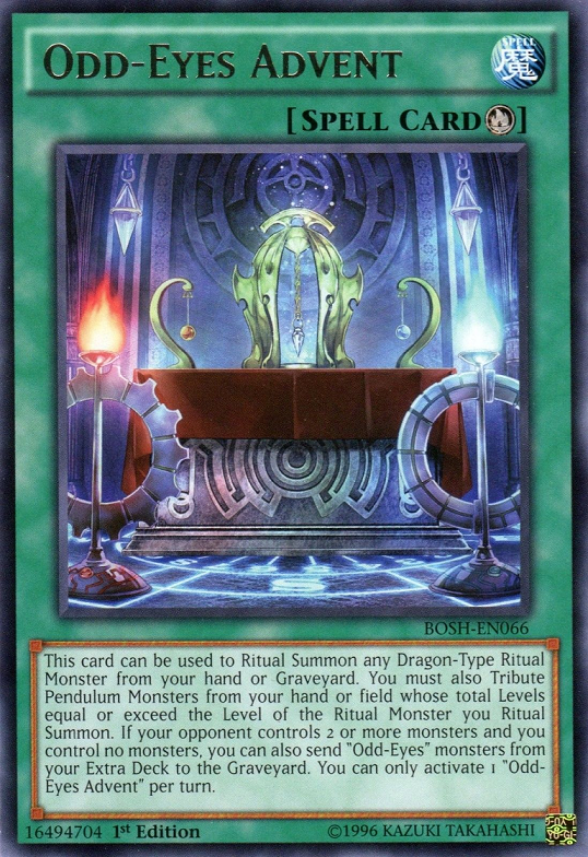 Odd-Eyes Advent, Breakers of Shadow Sneak Peek Participation Card · BOSH-EN066