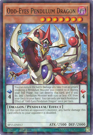 Odd-Eyes Pendulum Dragon, Star Pack ARC-V · SP15-EN012