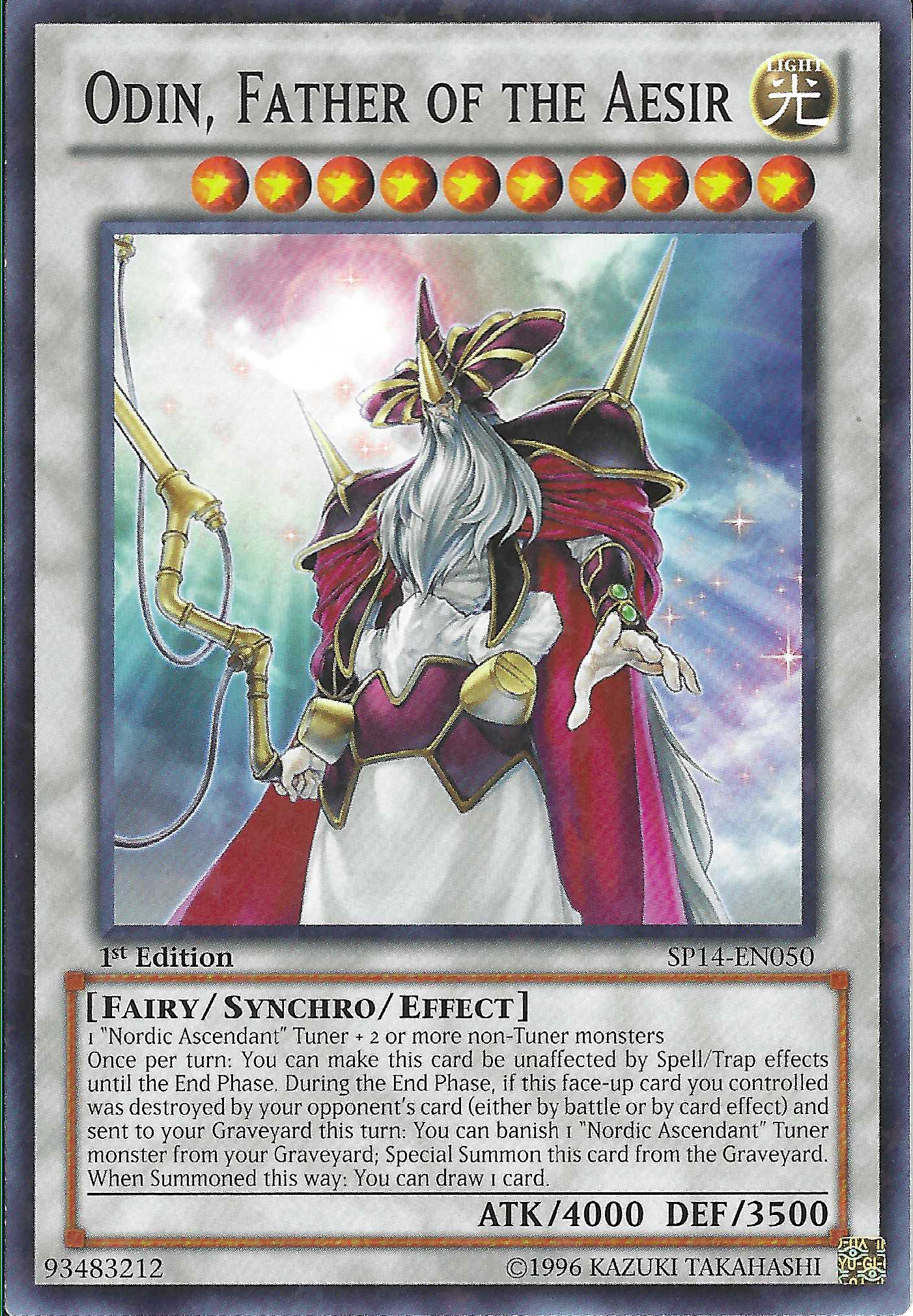 Odin, Father of the Aesir, Star Pack 2014 · SP14-EN050
