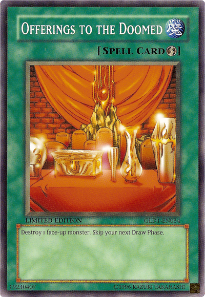 Offerings to the Doomed, Gold Series · GLD1-EN034