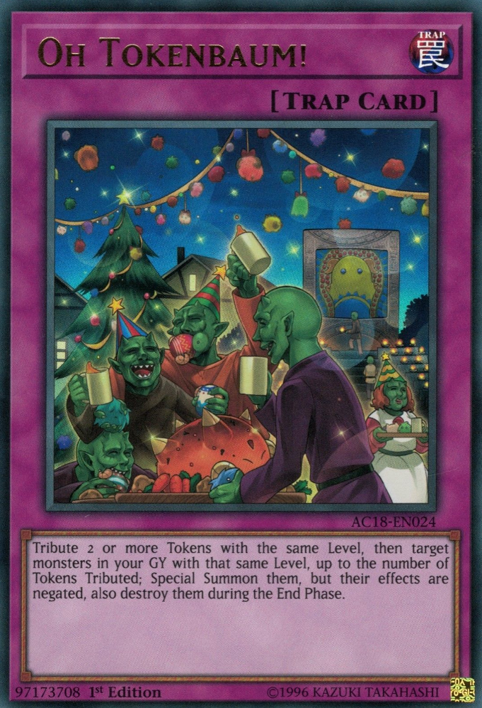 Oh Tokenbaum!, Yu-Gi-Oh! Advent Calendar (2018) · AC18-EN024