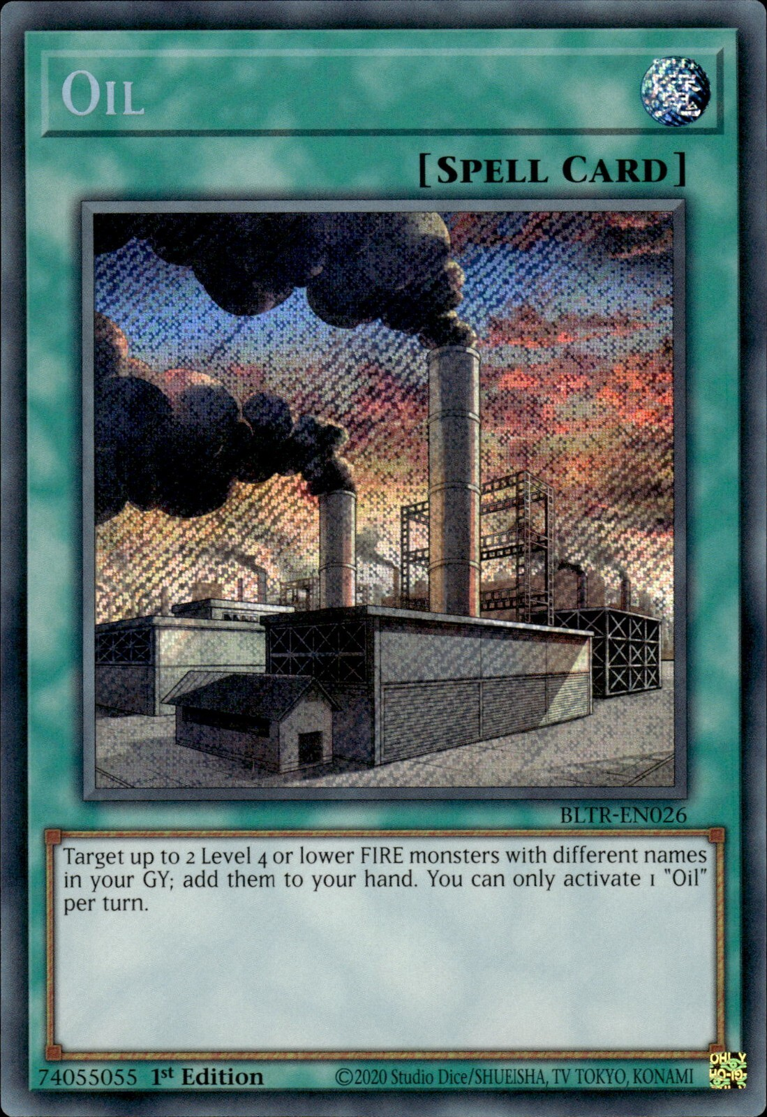 Oil, Battles of Legend: Terminal Revenge · BLTR-EN026