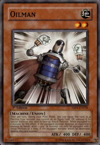 Oilman, Absolute Powerforce Sneak Peek Participation Card · ABPF-EN036
