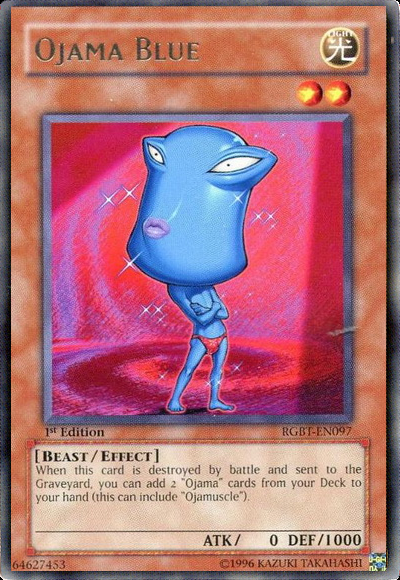 Ojama Blue, Duelist Pack Collection Tin 2009 · RGBT-EN097
