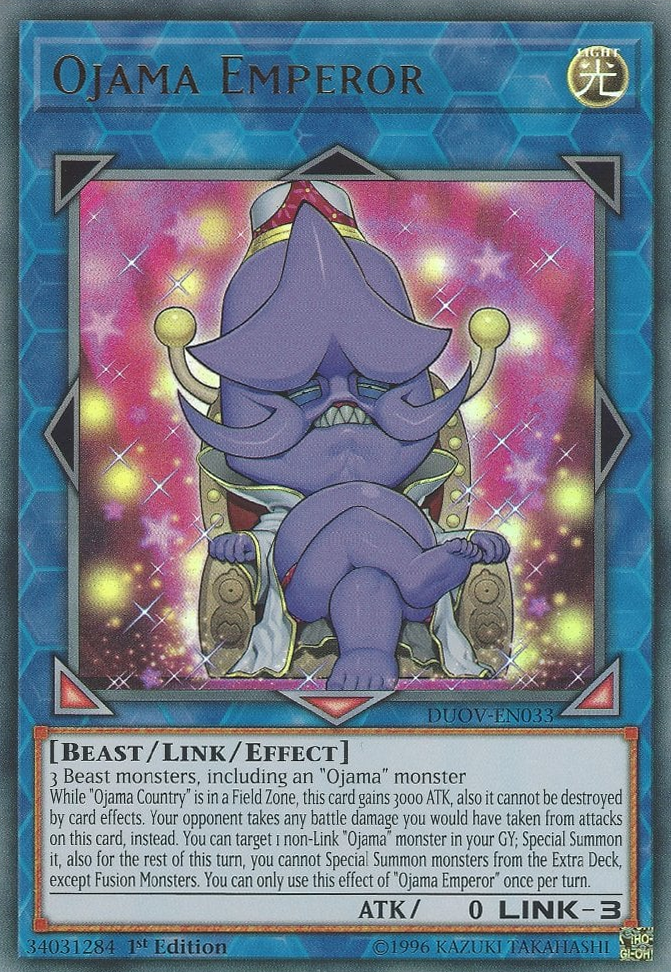 Ojama Emperor, Duel Overload · DUOV-EN033