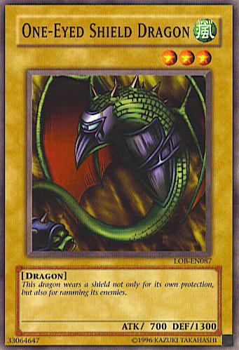 One-Eyed Shield Dragon, Legend of Blue Eyes White Dragon · LOB-087