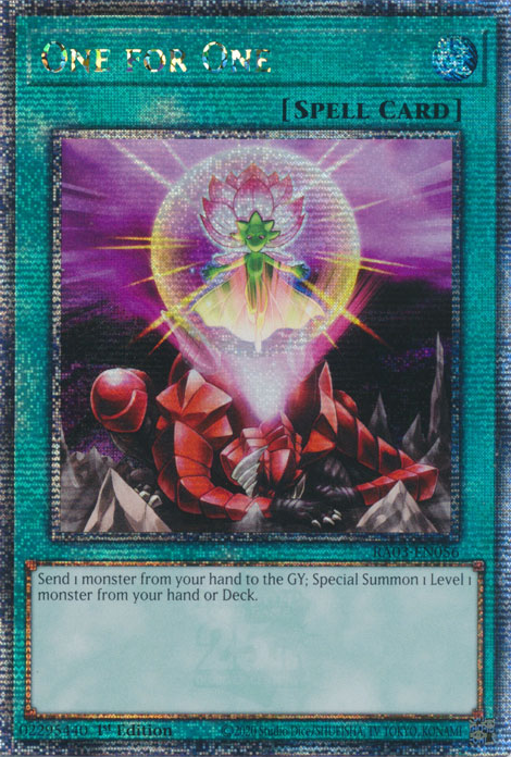 One for One, Quarter Century Bonanza · RA03-EN056