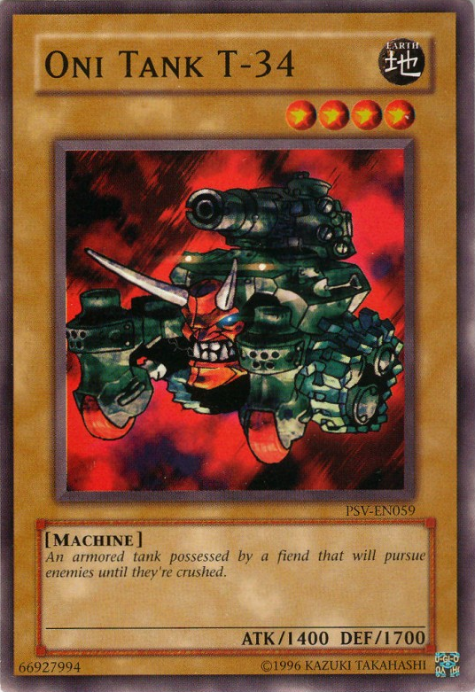 Oni Tank T-34, Pharaoh's Servant · PSV-059