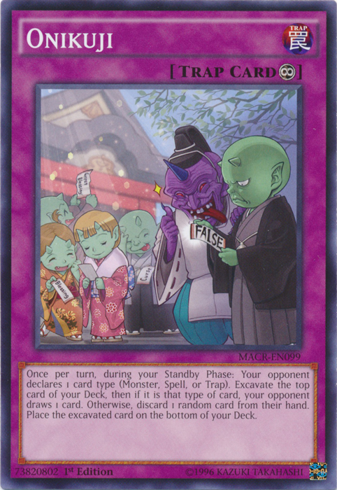 Onikuji, Maximum Crisis Sneak Peek Participation Card · MACR-EN099