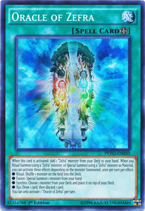 Oracle of Zefra, Pendulum Evolution · PEVO-EN050