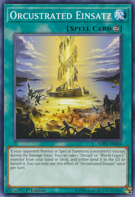 Orcustrated Einsatz, Soul Fusion Sneak Peek Participation Card · SOFU-EN059