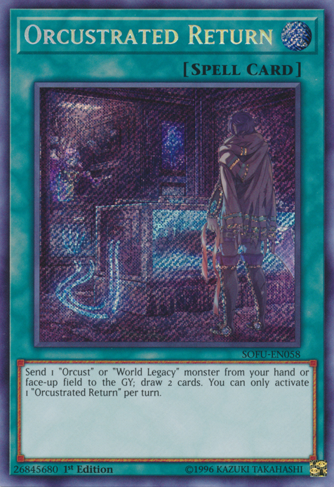 Orcustrated Return, Soul Fusion Sneak Peek Participation Card · SOFU-EN058