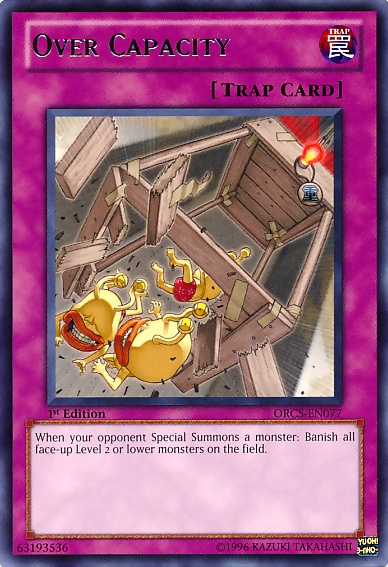 Over Capacity, Order of Chaos Sneak Peek Participation Card · ORCS-EN077