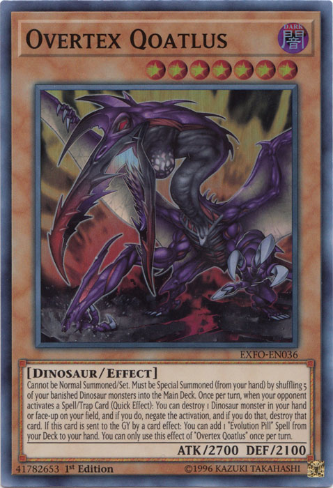 Overtex Qoatlus, Extreme Force Sneak Peek Participation Card · EXFO-EN036