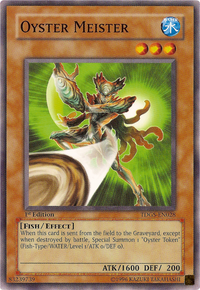 Oyster Meister, The Duelist Genesis Sneak Peek Participation Card · TDGS-EN028