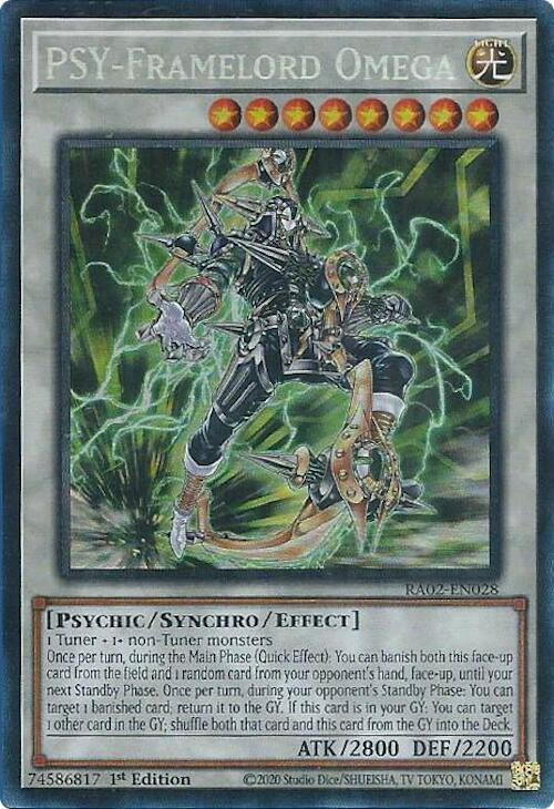 PSY-Framelord Omega, 25th Anniversary Rarity Collection II · RA02-EN028