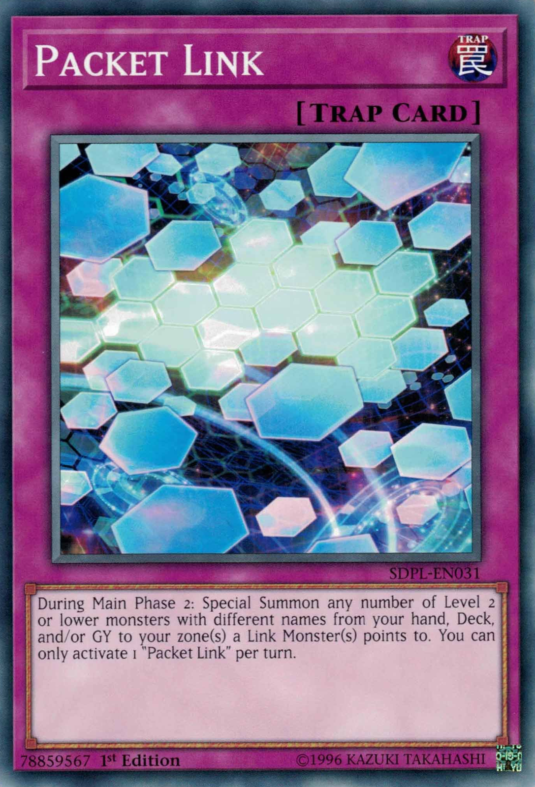 Packet Link, Structure Deck: Powercode Link · SDPL-EN031