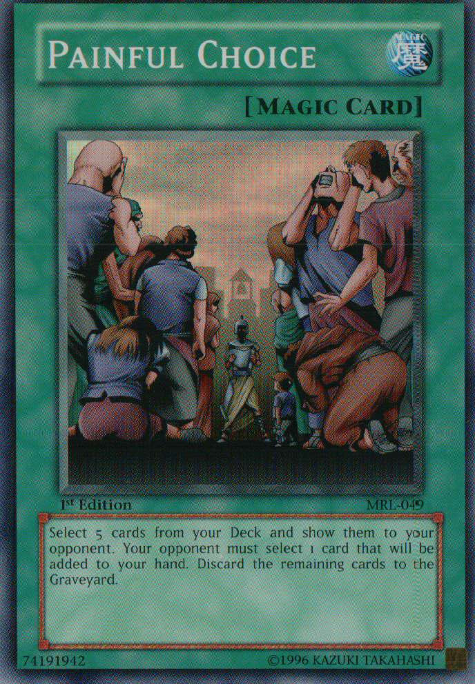 Painful Choice, Magic Ruler · MRL-049
