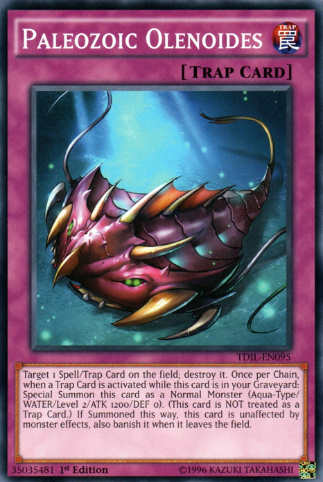 Paleozoic Olenoides, The Dark Illusion Sneak Peek Participation Card · TDIL-EN095
