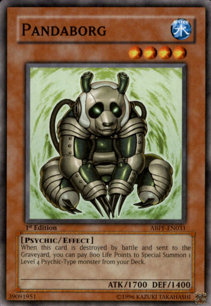 Pandaborg, Absolute Powerforce Sneak Peek Participation Card · ABPF-EN031