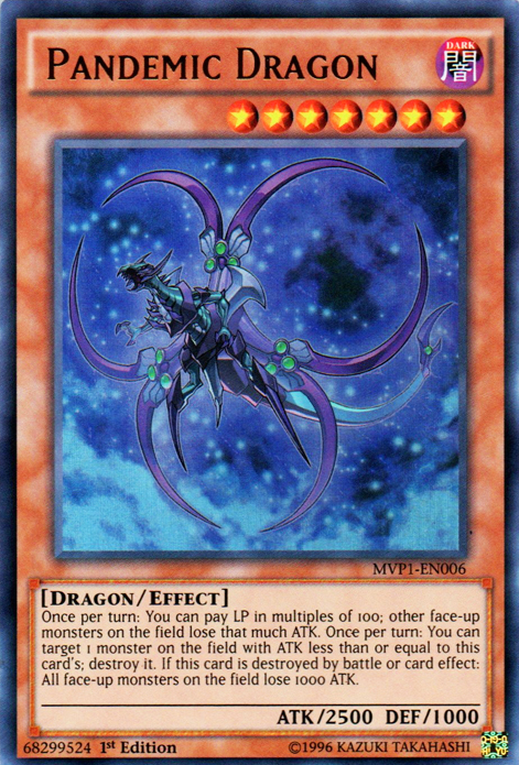 Pandemic Dragon, Yu-Gi-Oh! The Dark Side of Dimensions Movie Pack · MVP1-EN006