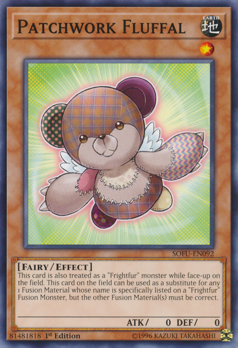 Patchwork Fluffal, Soul Fusion Sneak Peek Participation Card · SOFU-EN092