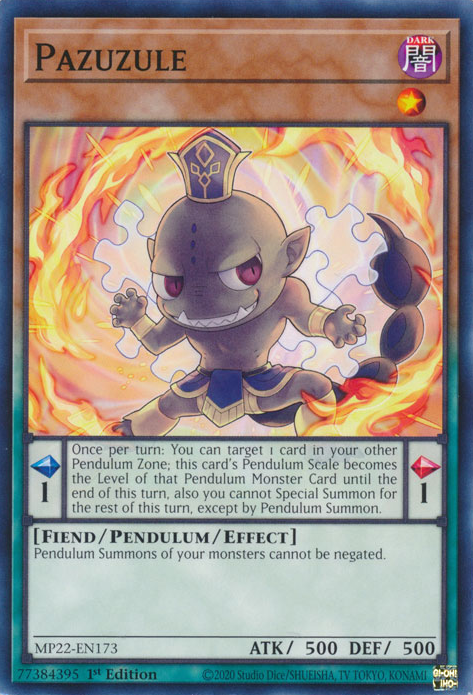 Pazuzule, 2022 Tin of the Pharaoh's Gods · MP22-EN173