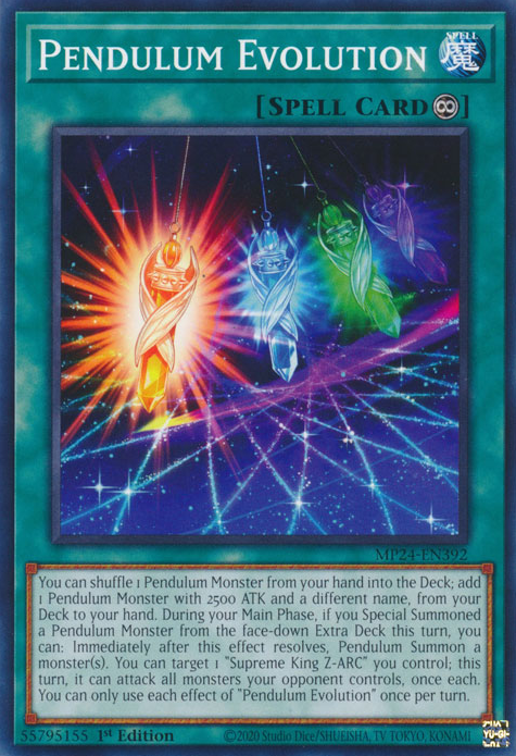 Pendulum Evolution, 25th Anniversary Tin: Dueling Mirrors · MP24-EN392