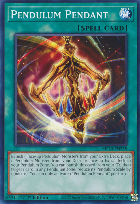 Pendulum Pendant, 25th Anniversary Tin: Dueling Mirrors · MP24-EN358