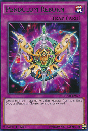 Pendulum Reborn, Breakers of Shadow Sneak Peek Participation Card · BOSH-EN077