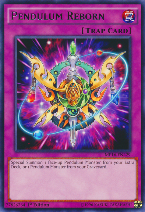 Pendulum Reborn, 2016 Mega-Tin Mega Pack · MP16-EN229
