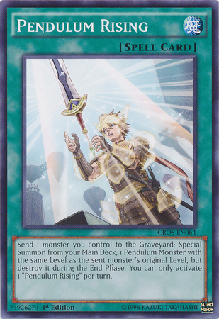 Pendulum Rising, Crossed Souls Sneak Peek Participation Card · CROS-EN064