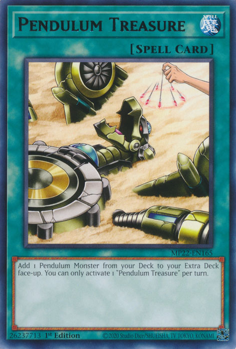 Pendulum Treasure, 2022 Tin of the Pharaoh's Gods · MP22-EN165
