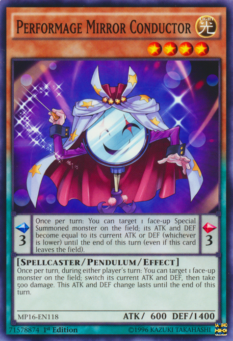 Performage Mirror Conductor, 2016 Mega-Tin Mega Pack · MP16-EN118