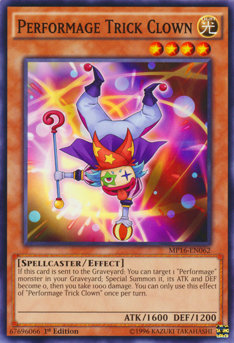 Performage Trick Clown, 2016 Mega-Tin Mega Pack · MP16-EN062