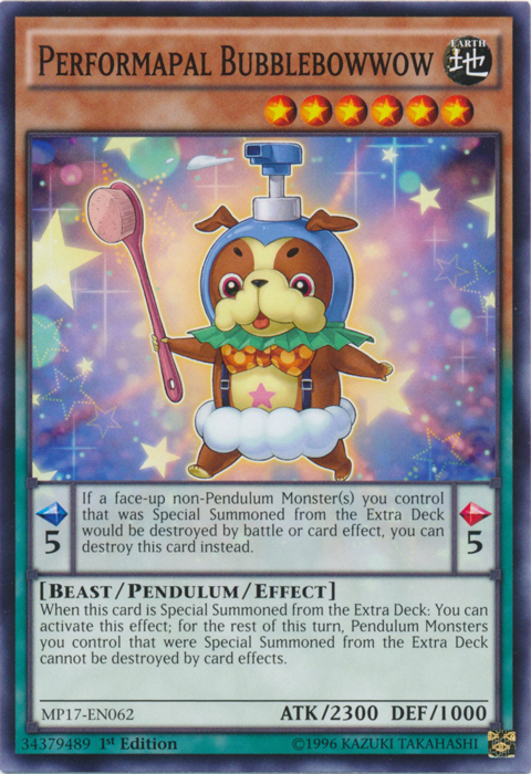 Performapal Bubblebowwow, 2017 Mega-Tin Mega Pack · MP17-EN062