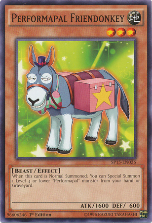 Performapal Friendonkey, Star Pack ARC-V · SP15-EN026