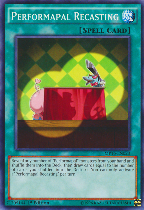 Performapal Recasting, 2016 Mega-Tin Mega Pack · MP16-EN023