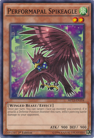 Performapal Spikeagle, 2015 Mega-Tin Mega Pack · MP15-EN194