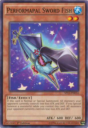 Performapal Sword Fish, Star Pack ARC-V · SP15-EN014