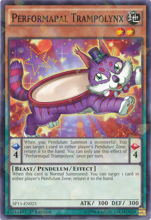 Performapal Trampolynx, Star Pack ARC-V · SP15-EN021