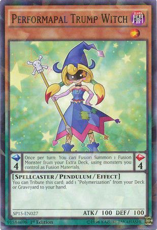 Performapal Trump Witch, Star Pack ARC-V · SP15-EN027