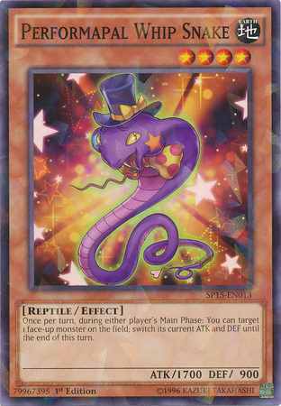 Performapal Whip Snake, Star Pack ARC-V · SP15-EN013