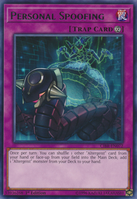 Personal Spoofing, Circuit Break Sneak Peek Participation Card · CIBR-EN072