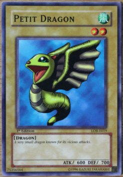 Petit Dragon, Legend of Blue Eyes White Dragon · LOB-E019