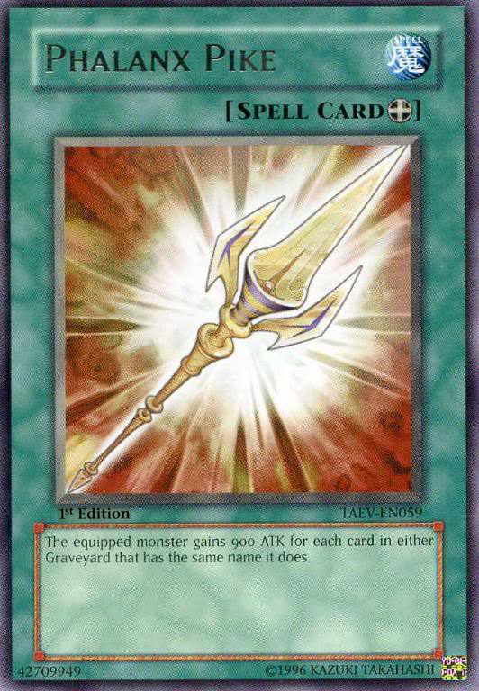 Phalanx Pike, Tactical Evolution Sneak Peek Participation Card · TAEV-EN059