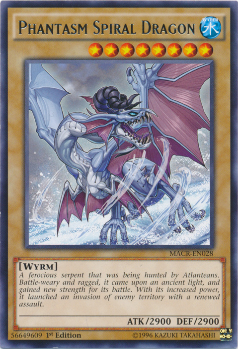 Phantasm Spiral Dragon, Maximum Crisis Sneak Peek Participation Card · MACR-EN028