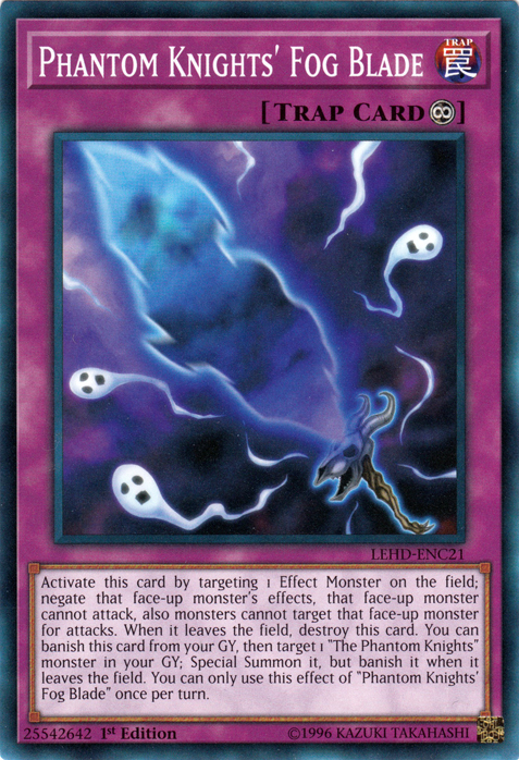 Phantom Knights' Fog Blade, Legendary Hero Decks · LEHD-ENC21