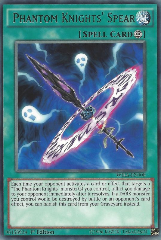 Phantom Knights' Spear, Wing Raiders · WIRA-EN008