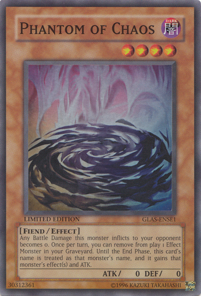 Phantom of Chaos, Gladiator's Assault Sneak Peek Participation Card · GLAS-ENSE1